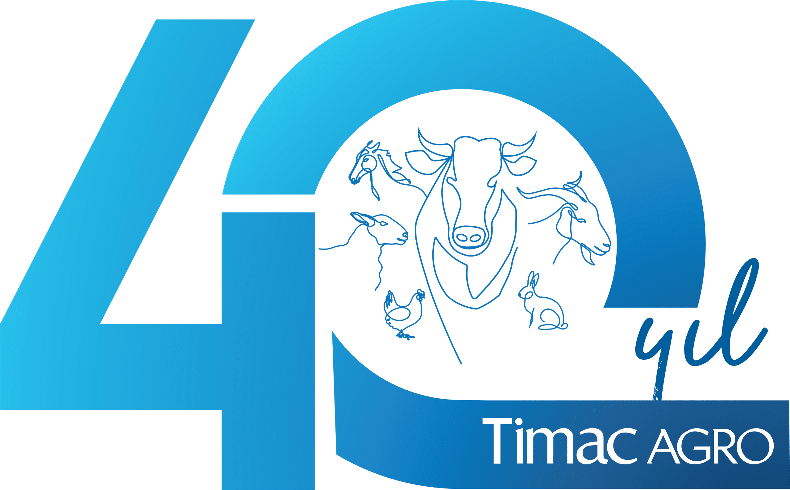 timac agro hayvan besleme 40 yıl logo